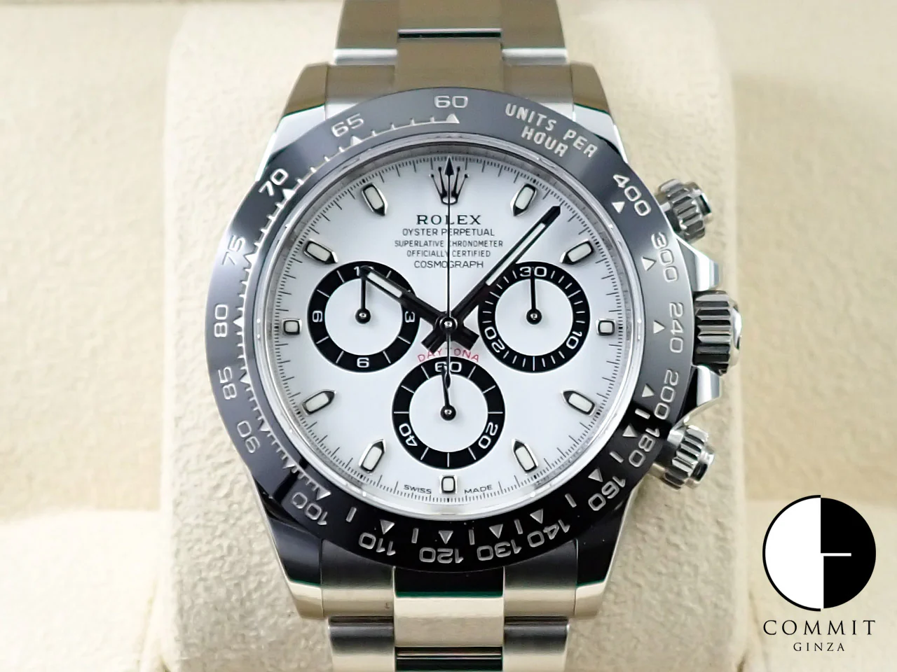 ロレックス デイトナ Ref.116500LN ステンレススチール ホワイト文字盤