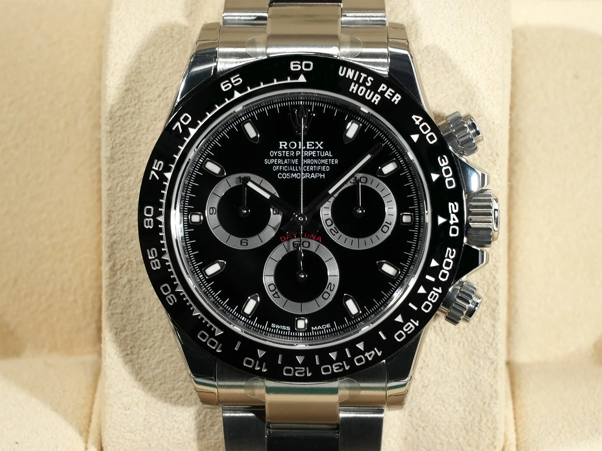 ロレックス デイトナ Ref.116500LN ステンレススチール ブラック文字盤 - Image 2