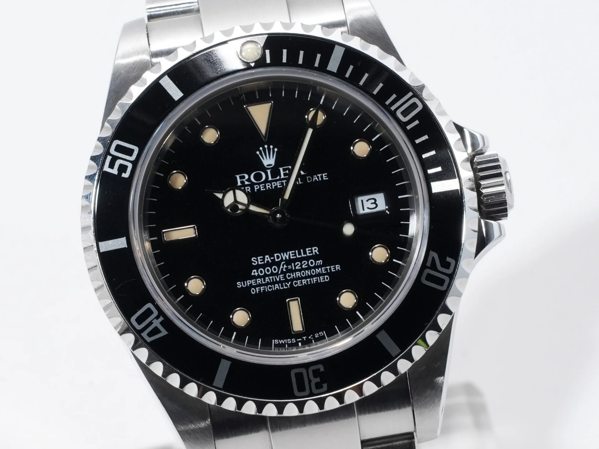 ロレックス シードゥエラー Ref.16600 ステンレススチール ブラック文字盤 - Image 3