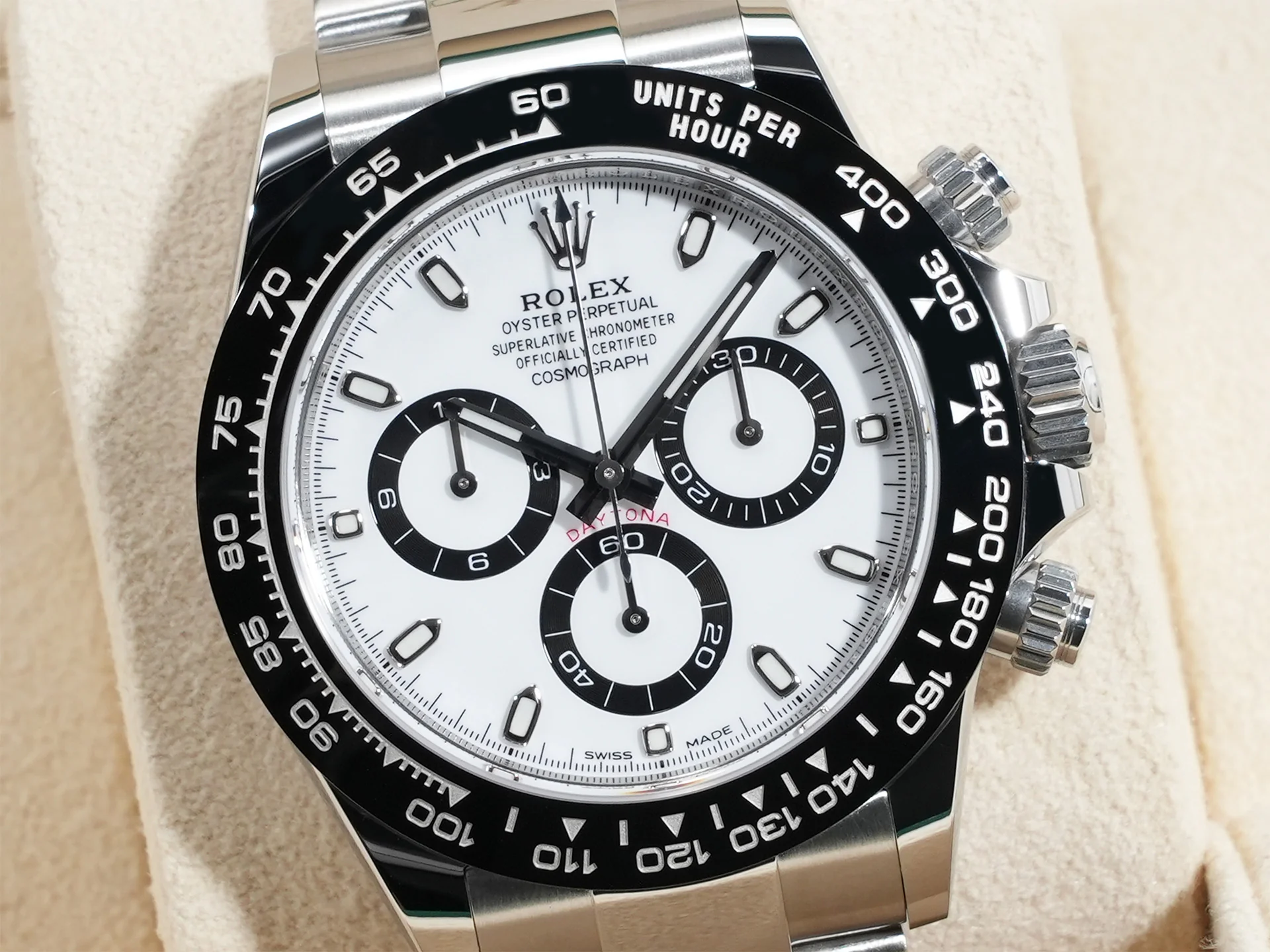 ロレックス デイトナ Ref.116500LN ステンレススチール ホワイト文字盤 - Image 3