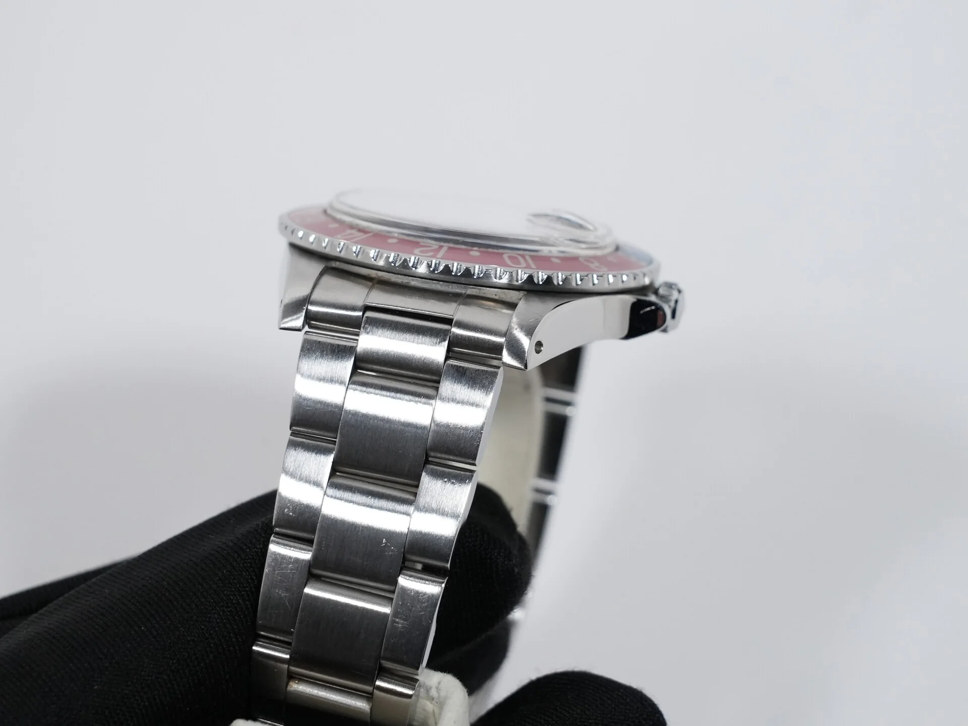 ロレックス GMTマスター Ref.1675 ステンレススチール ブラック文字盤 オイスターブレスレット - Image 6