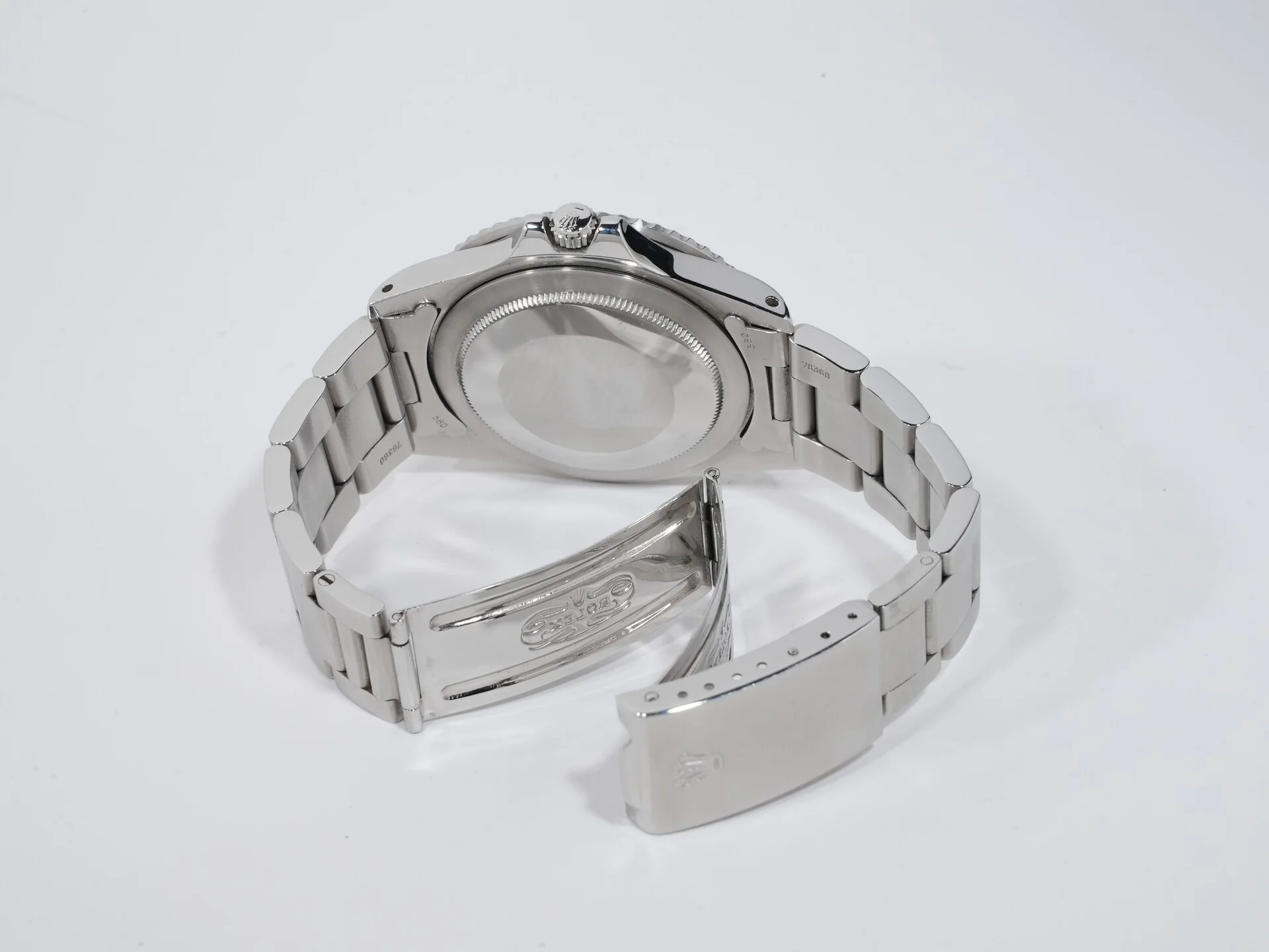 ロレックス GMTマスター Ref.1675 ステンレススチール ブラック文字盤 オイスターブレスレット - Image 8