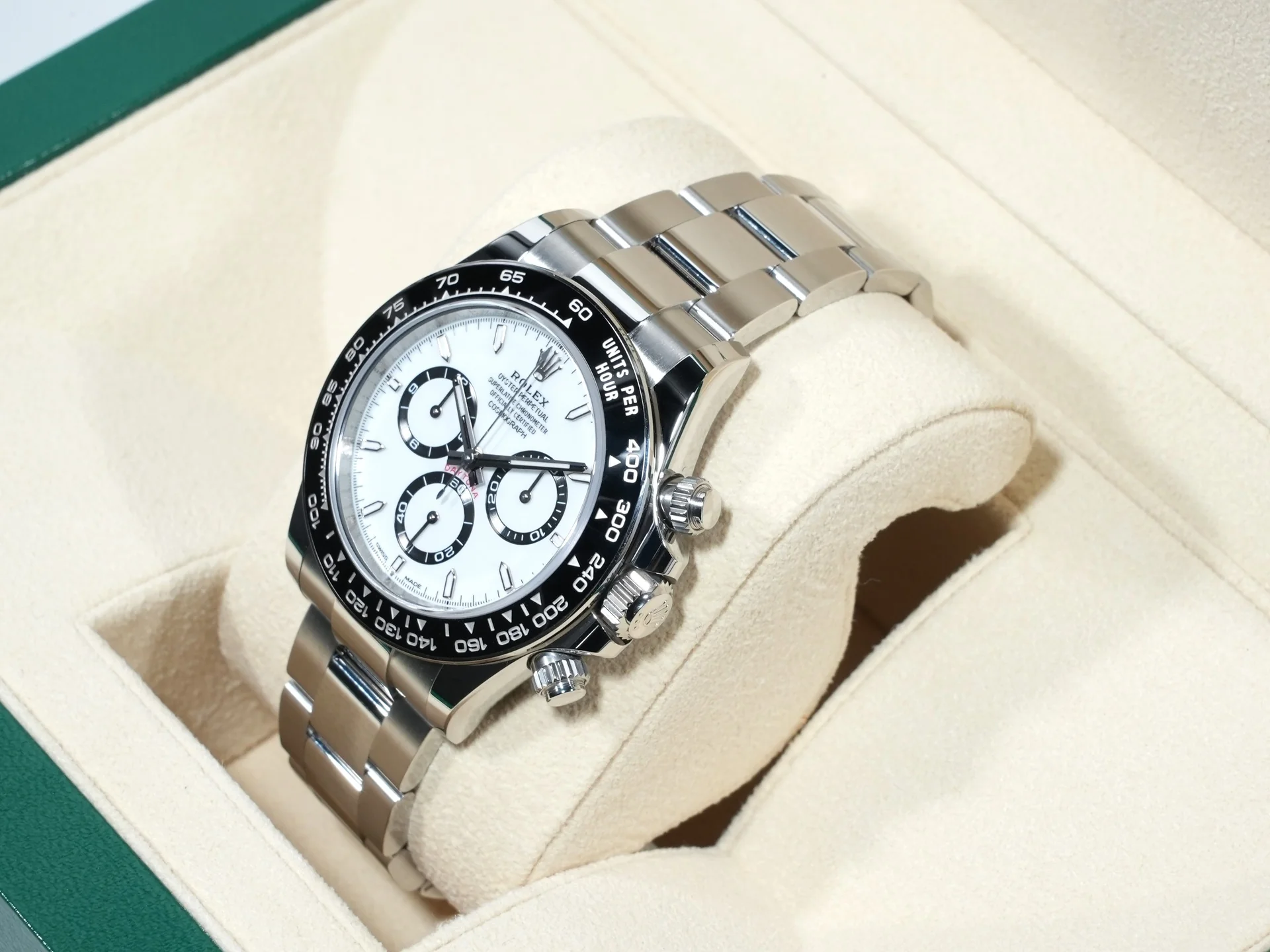 ロレックス デイトナ Ref.126500LN ステンレススチール ホワイト文字盤 - Image 4