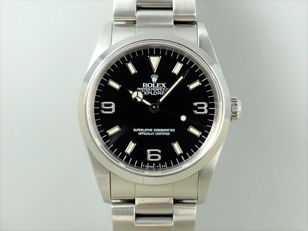 ロレックス エクスプローラーI Ref.14270 ステンレススチール ブラック文字盤 - Image 2