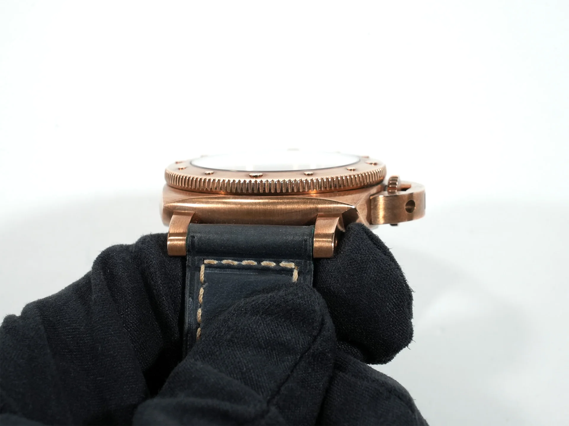 パネライ サブマーシブル ブロンゾ ブルー アビッソ Ref.PAM01074 BRONZE ブルー文字盤 中古 2jo7m8y2 - Image 6