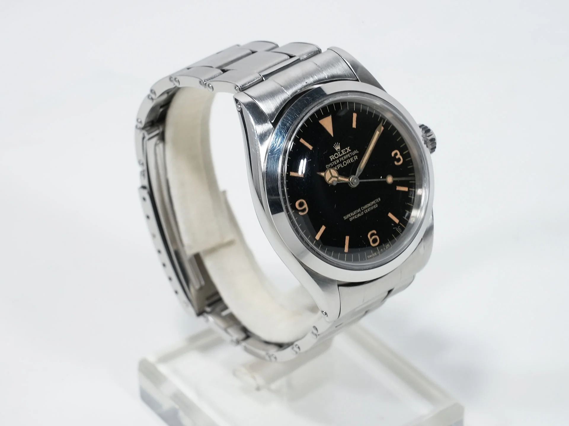 ロレックス エクスプローラーI Ref.1016 ステンレススチール ブラック文字盤 中古 2jwmxeso - Image 5