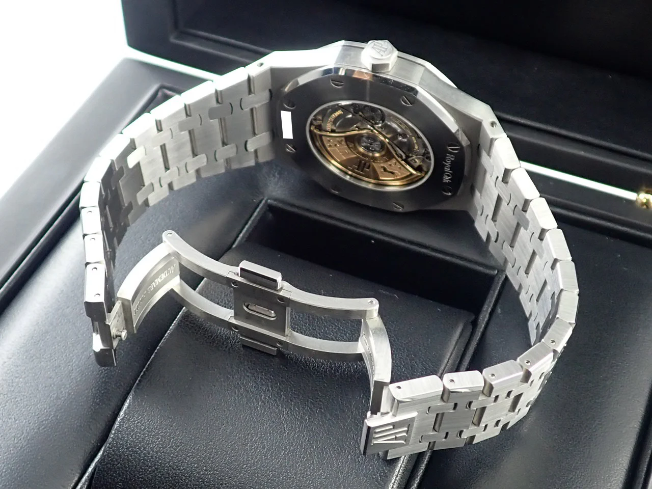 オーデマピゲ ロイヤルオーク Ref.15400ST.OO.1220ST.01 ステンレススチール ブラック文字盤 - Image 7