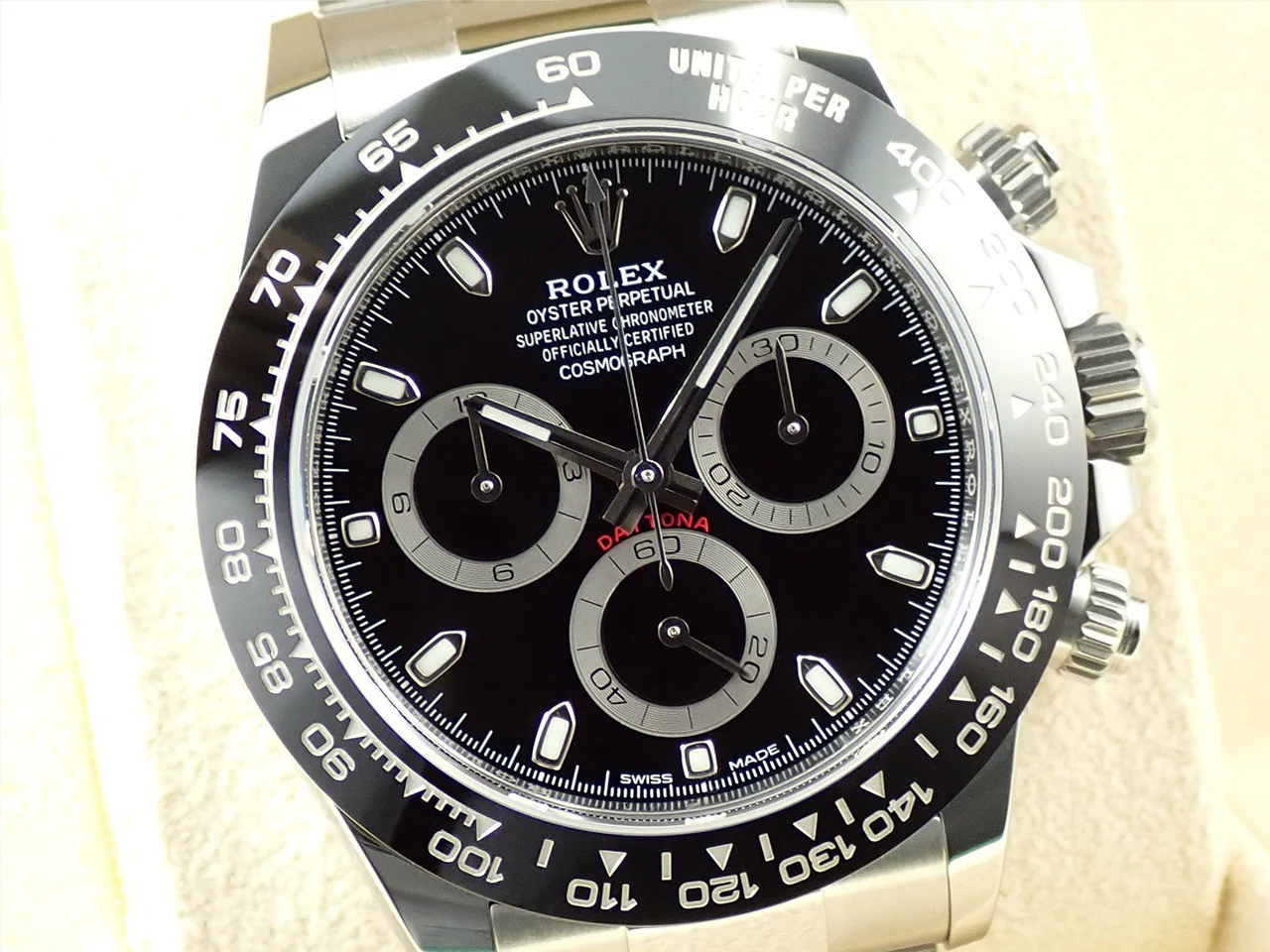 ロレックス デイトナ Ref.116500LN ステンレススチール ブラック文字盤 - Image 3