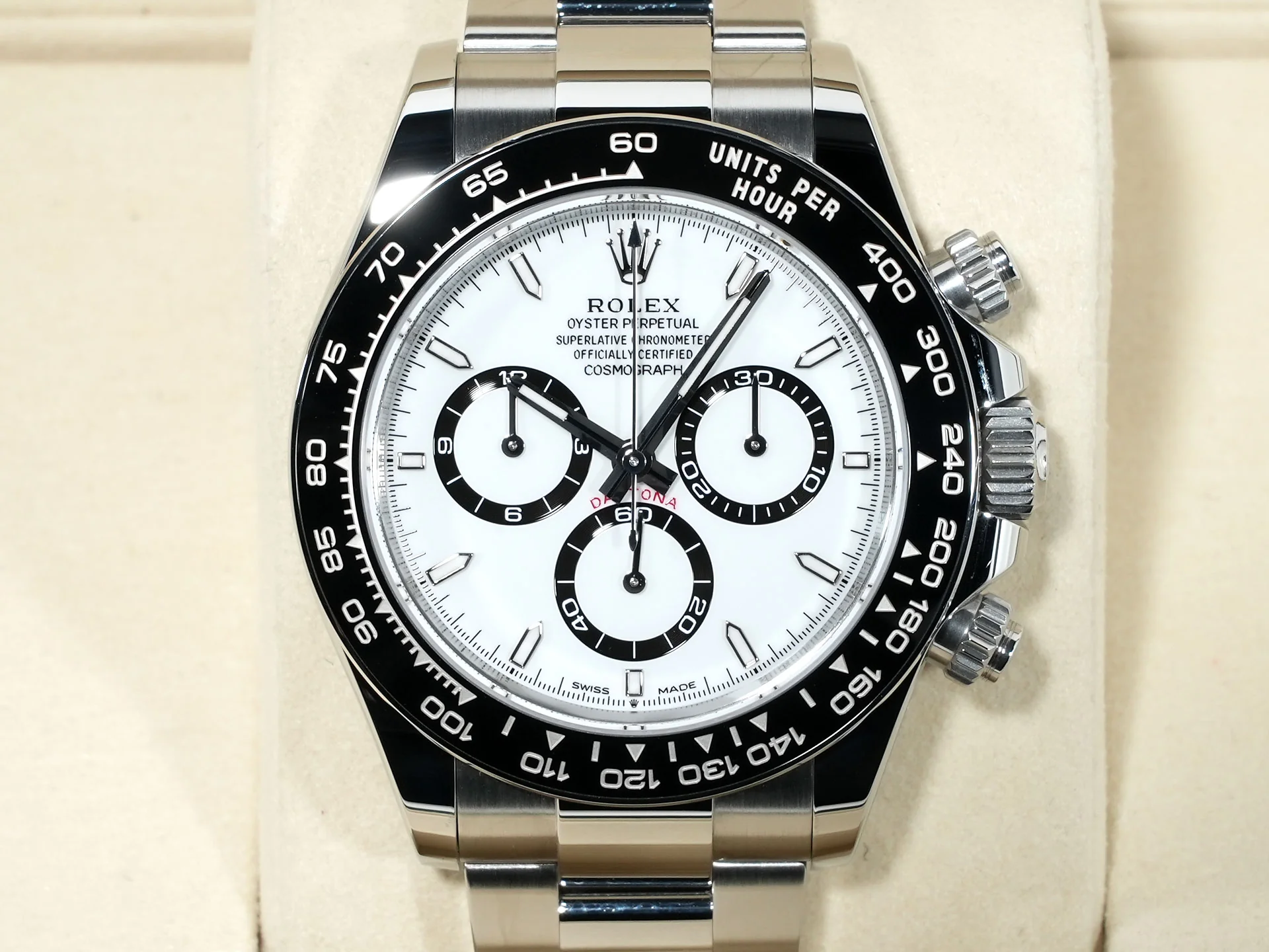ロレックス デイトナ Ref.126500LN ステンレススチール ホワイト文字盤 美中古 2mjmaz2w - Image 2