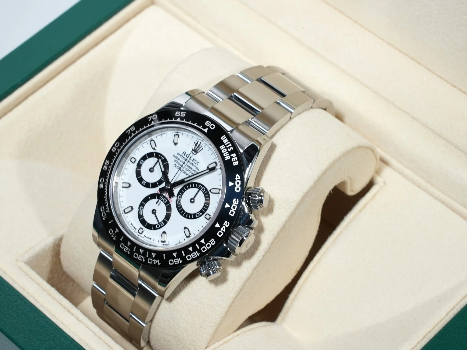 ロレックス デイトナ Ref.116500LN ステンレススチール ホワイト文字盤 - Image 4