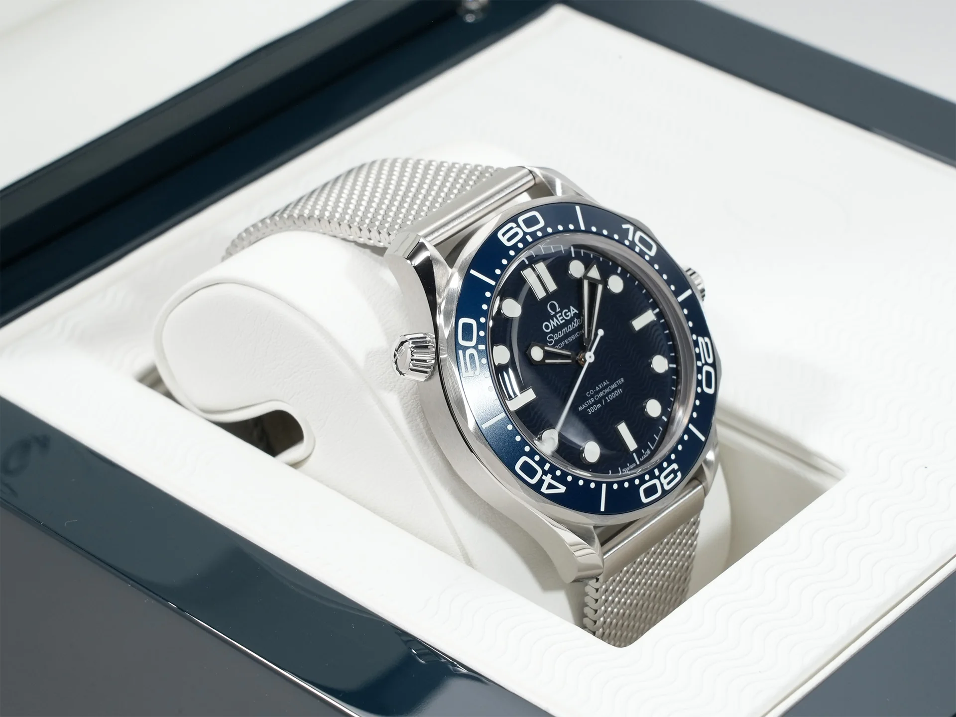 オメガ シーマスター ダイバー 300M コーアクシャル マスター クロノメーター 42MM Ref.210.30.42.20.03.002 ブルー文字盤 未使用 2nq7hsds - Image 5