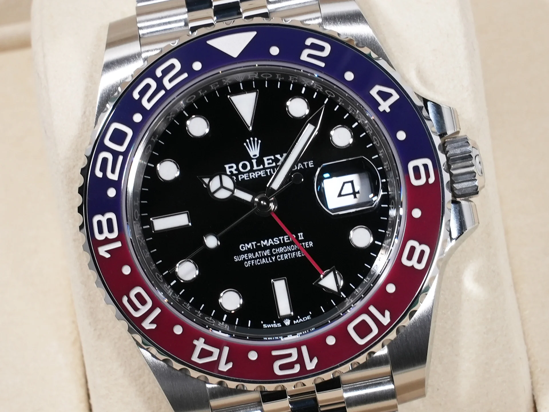 ロレックス GMTマスターII Ref.126710BLRO ステンレススチール ブラック文字盤 ジュビリーブレスレット 未使用 2obp8erg - Image 3