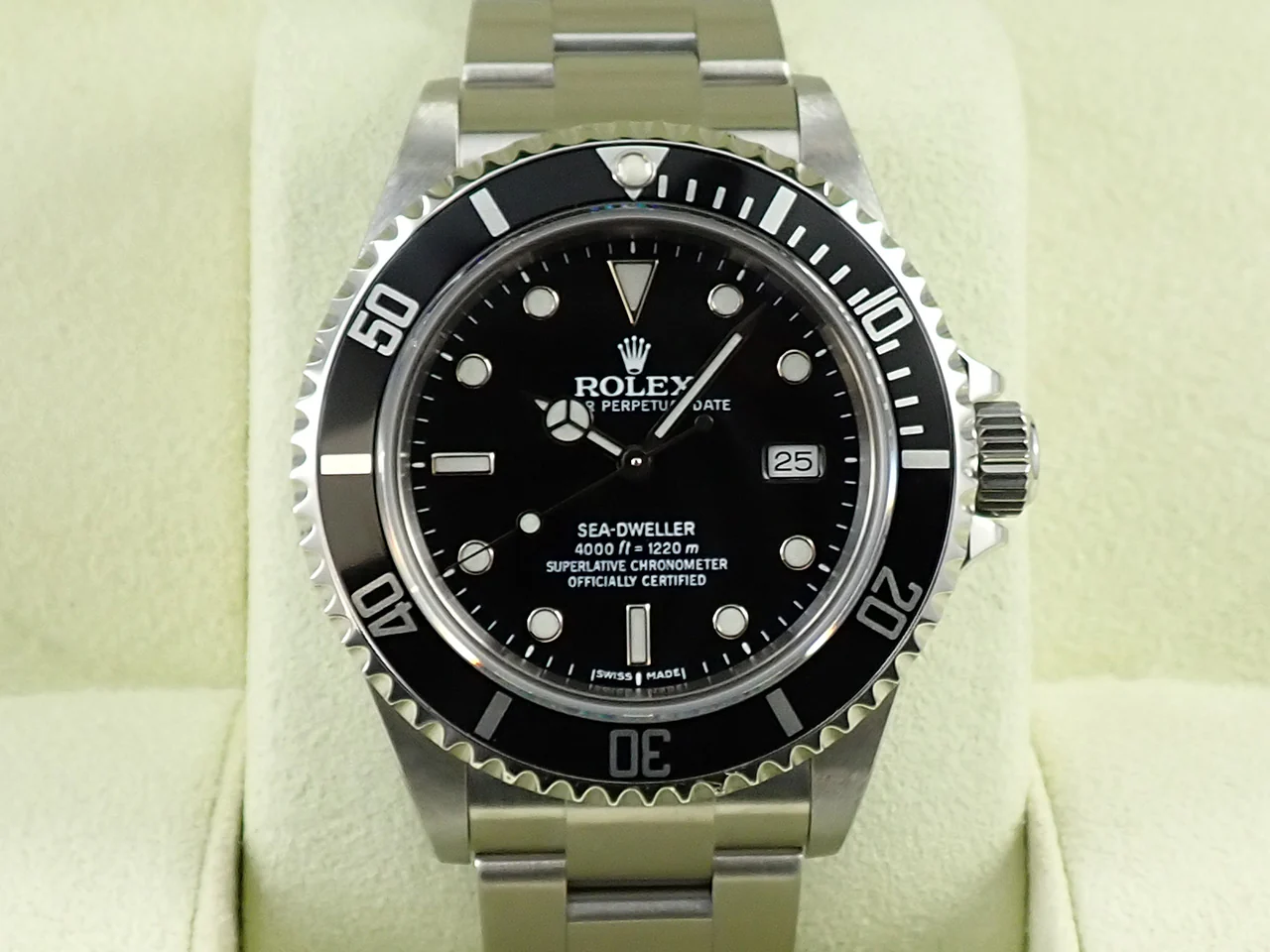 ロレックス シードゥエラー Ref.16600 ステンレススチール ブラック文字盤 - Image 2