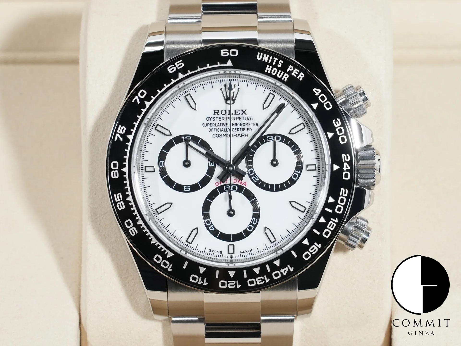 ロレックス デイトナ Ref.126500LN ステンレススチール ホワイト文字盤
