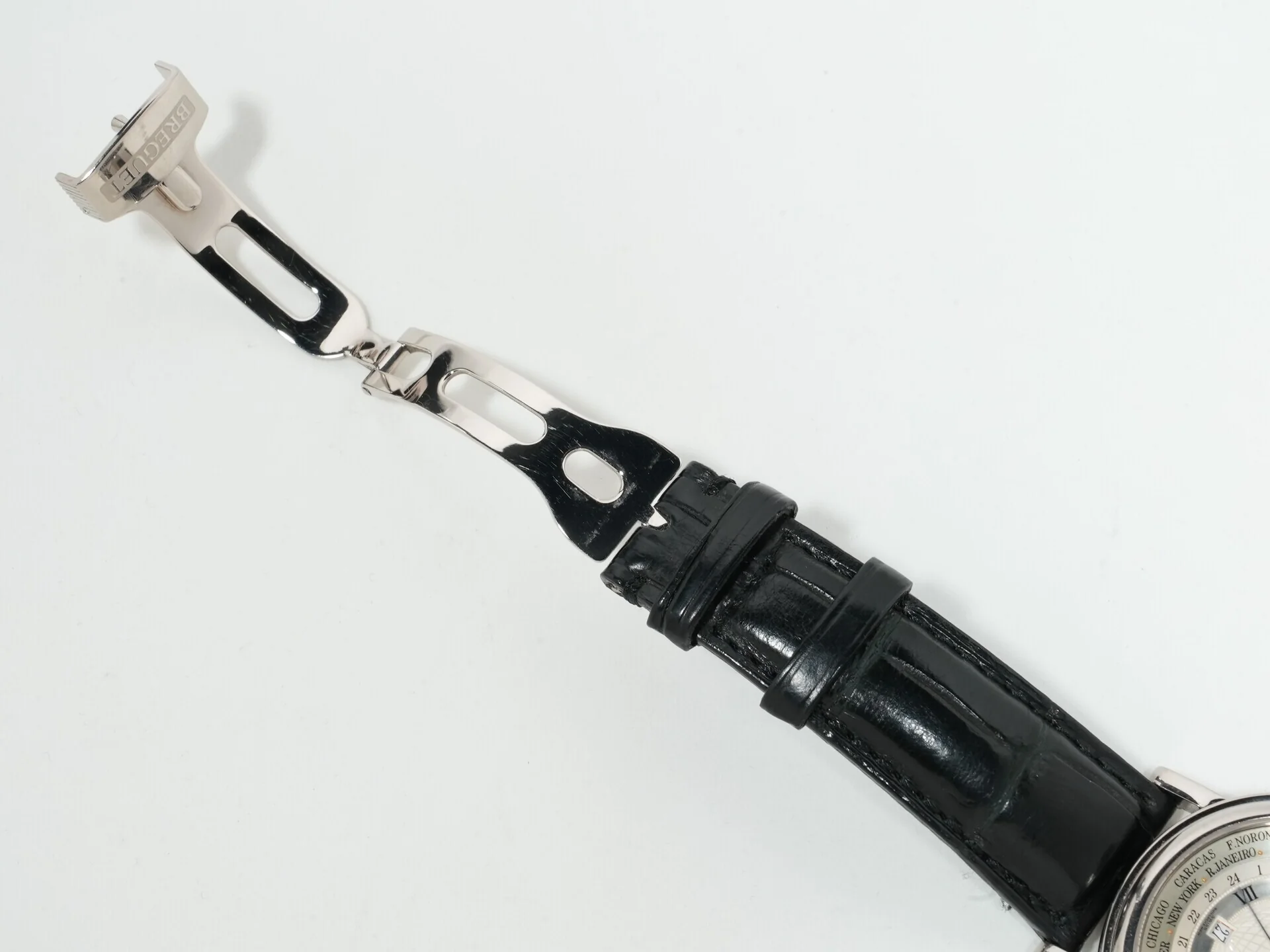 ブレゲ マリーン デュオタイマー Ref.3700BB/12/2V6 18KWG シルバー文字盤 中古 2rntuxtb - Image 8