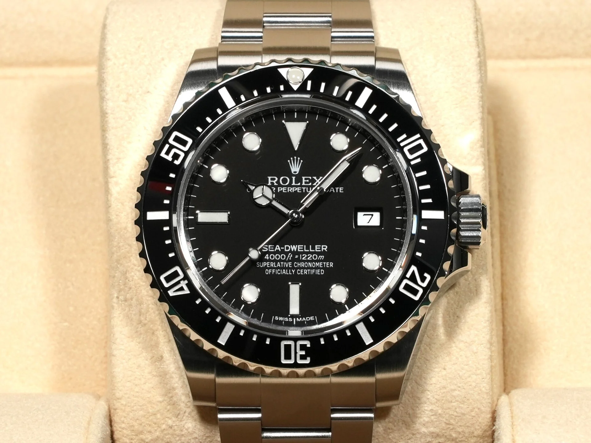 ロレックス シードゥエラー 4000 Ref.116600 ステンレススチール ブラック文字盤 - Image 2