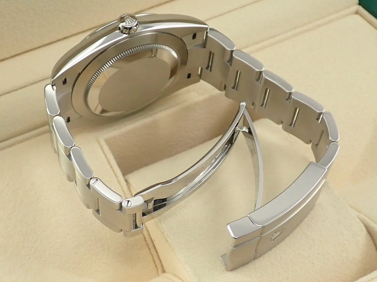ロレックス オイスターパーペチュアル41 Ref.124300 ステンレススチール ターコイズ文字盤 極美品 2T205785 - Image 8
