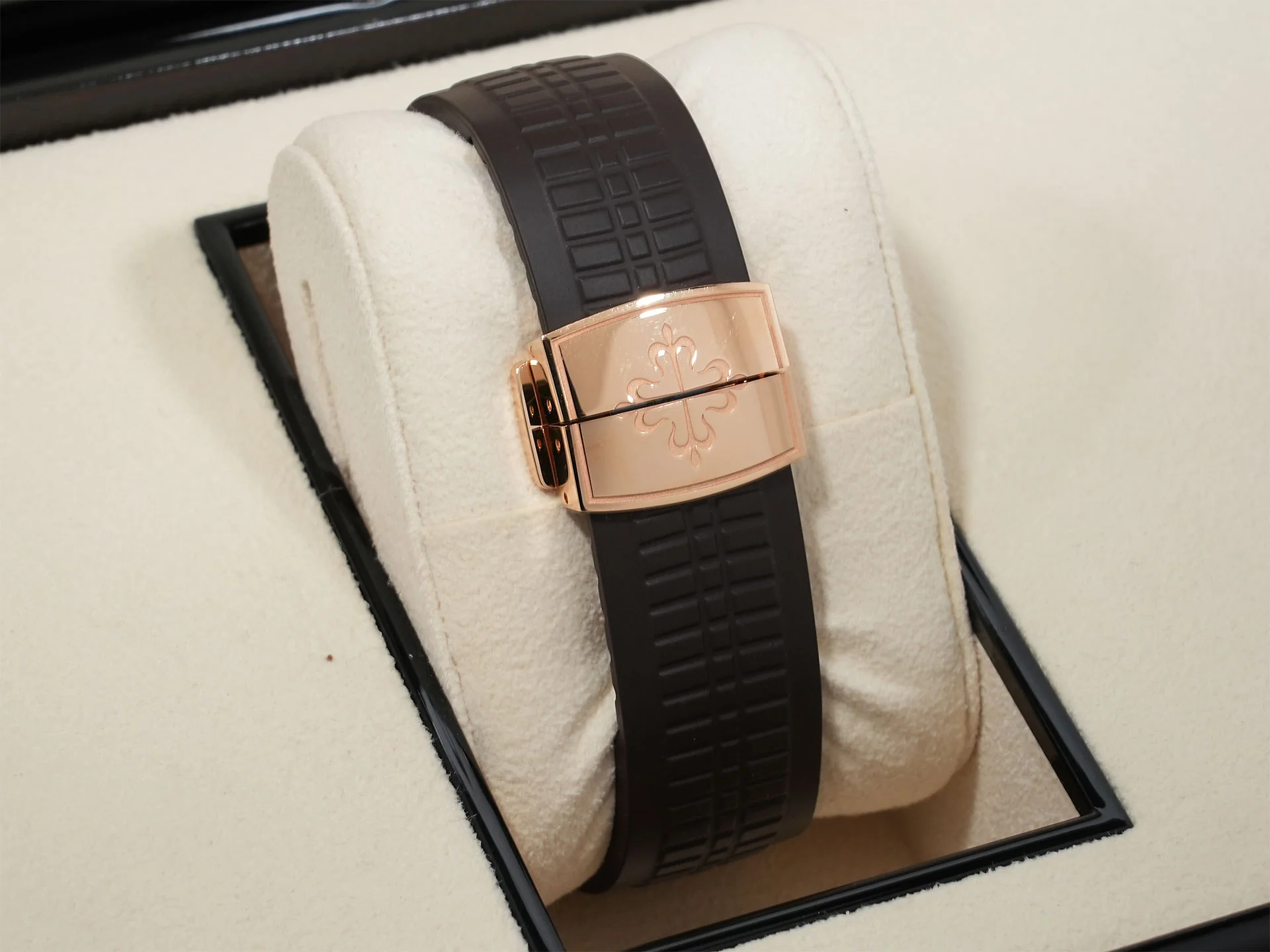 パテックフィリップ アクアノート Ref.5167R-001 ローズゴールド ブラウン文字盤 美中古 2t47qdym - Image 7