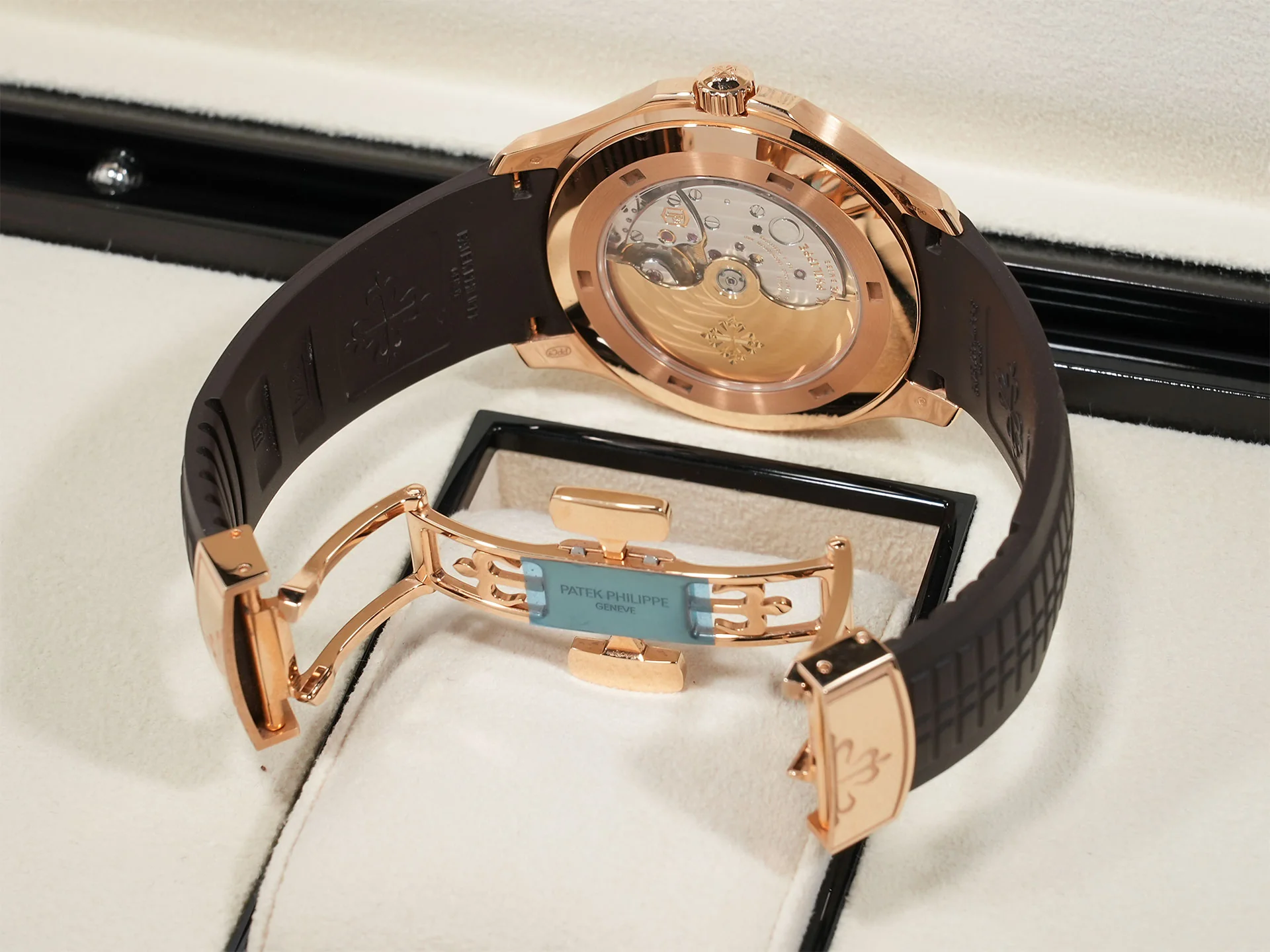 パテックフィリップ アクアノート Ref.5167R-001 ローズゴールド ブラウン文字盤 美中古 2t47qdym - Image 8