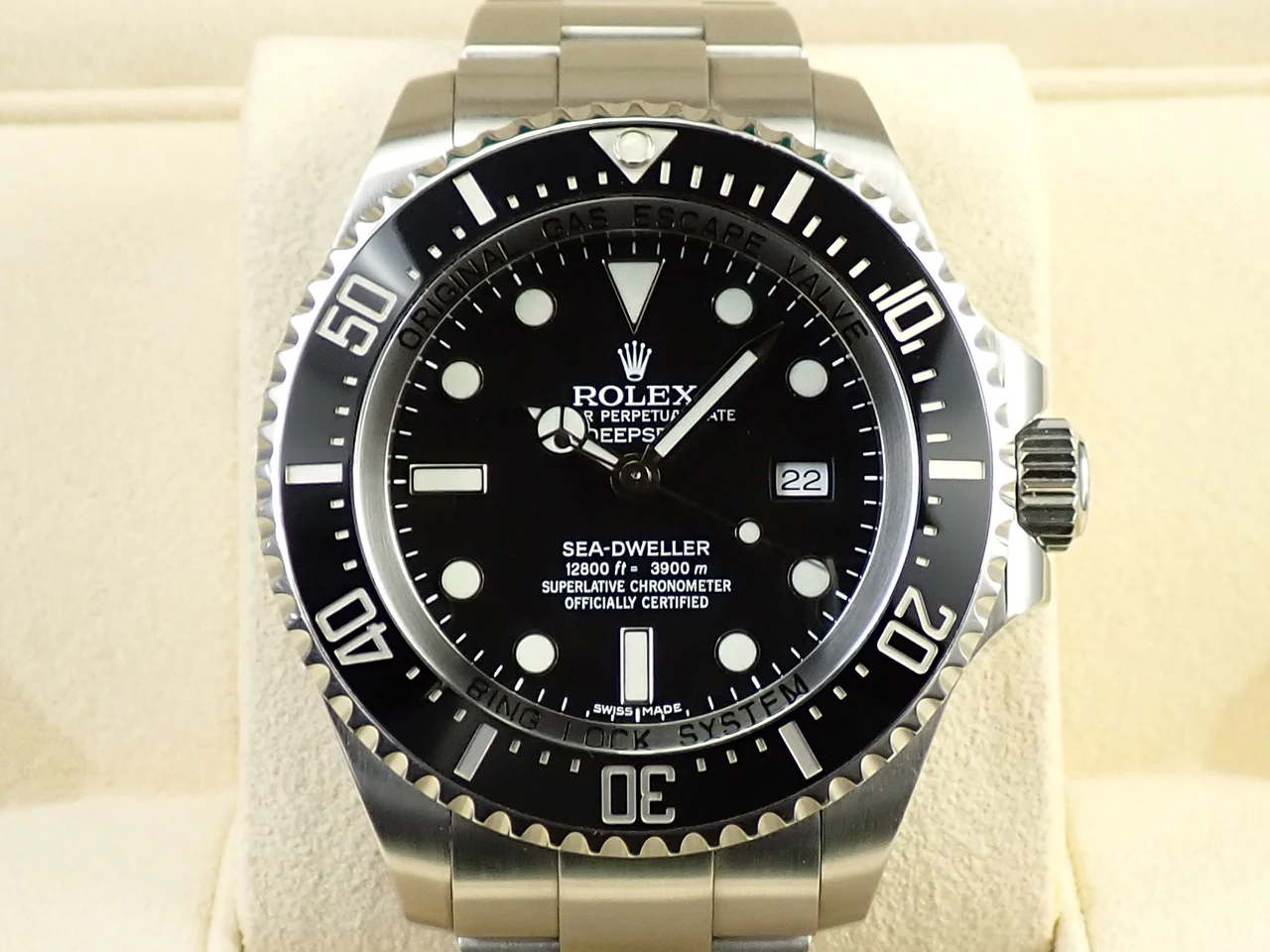 ロレックス シードゥエラー ディープシー Ref.116660 ステンレススチール ブラック文字盤 - Image 2