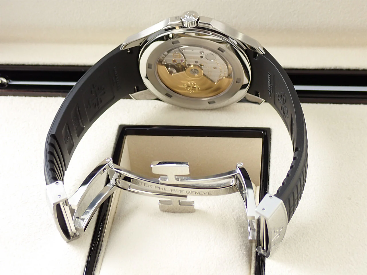 パテックフィリップ アクアノート エクストララージ Ref.5167/1A-001 ステンレススチール ブラック文字盤 - Image 8