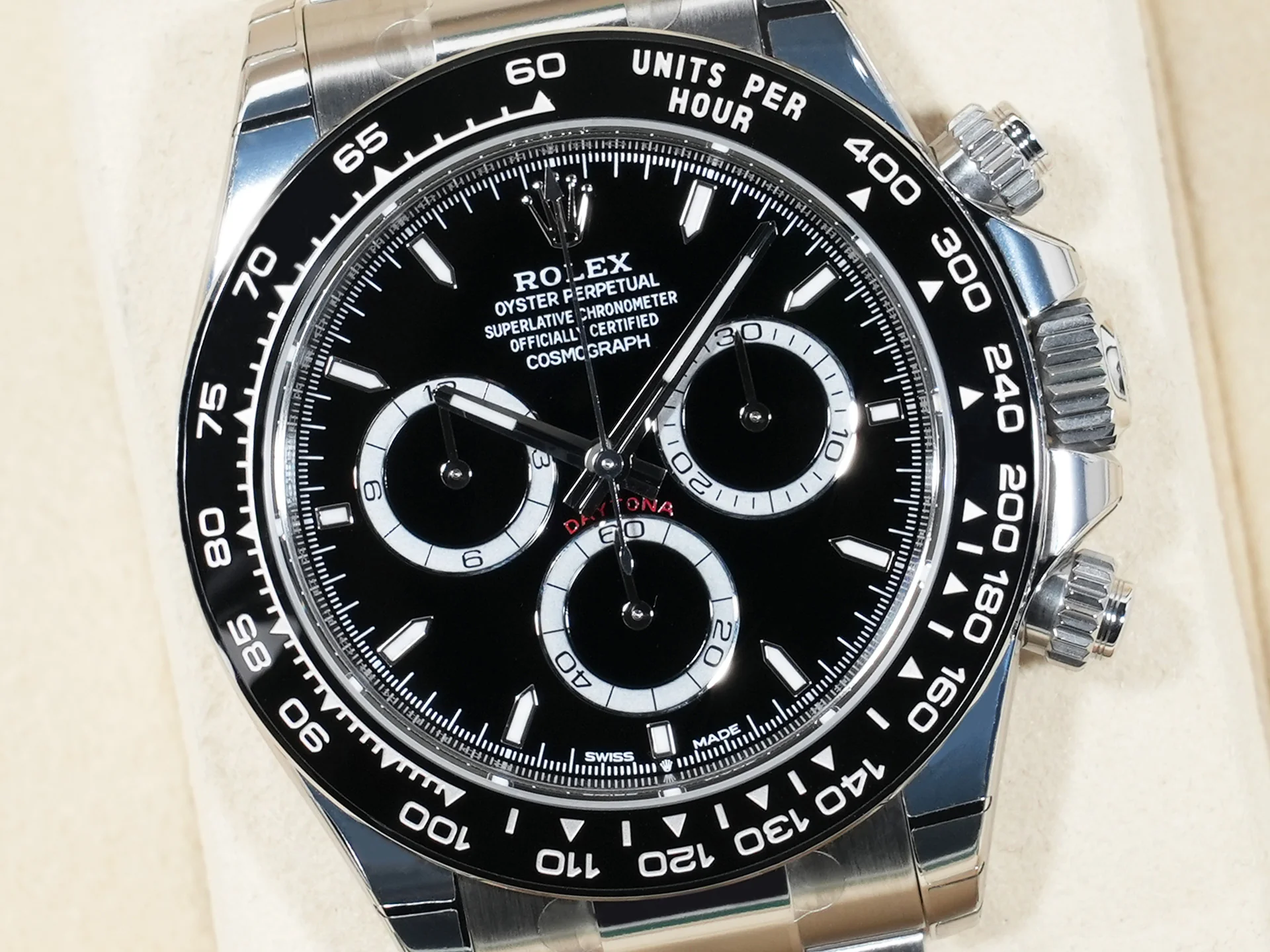 ロレックス デイトナ Ref.126500LN ステンレススチール ブラック文字盤 - Image 3
