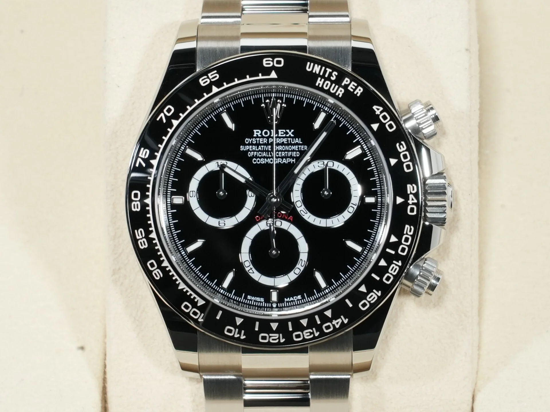 ロレックス デイトナ Ref.126500LN ステンレススチール ブラック文字盤 - Image 2