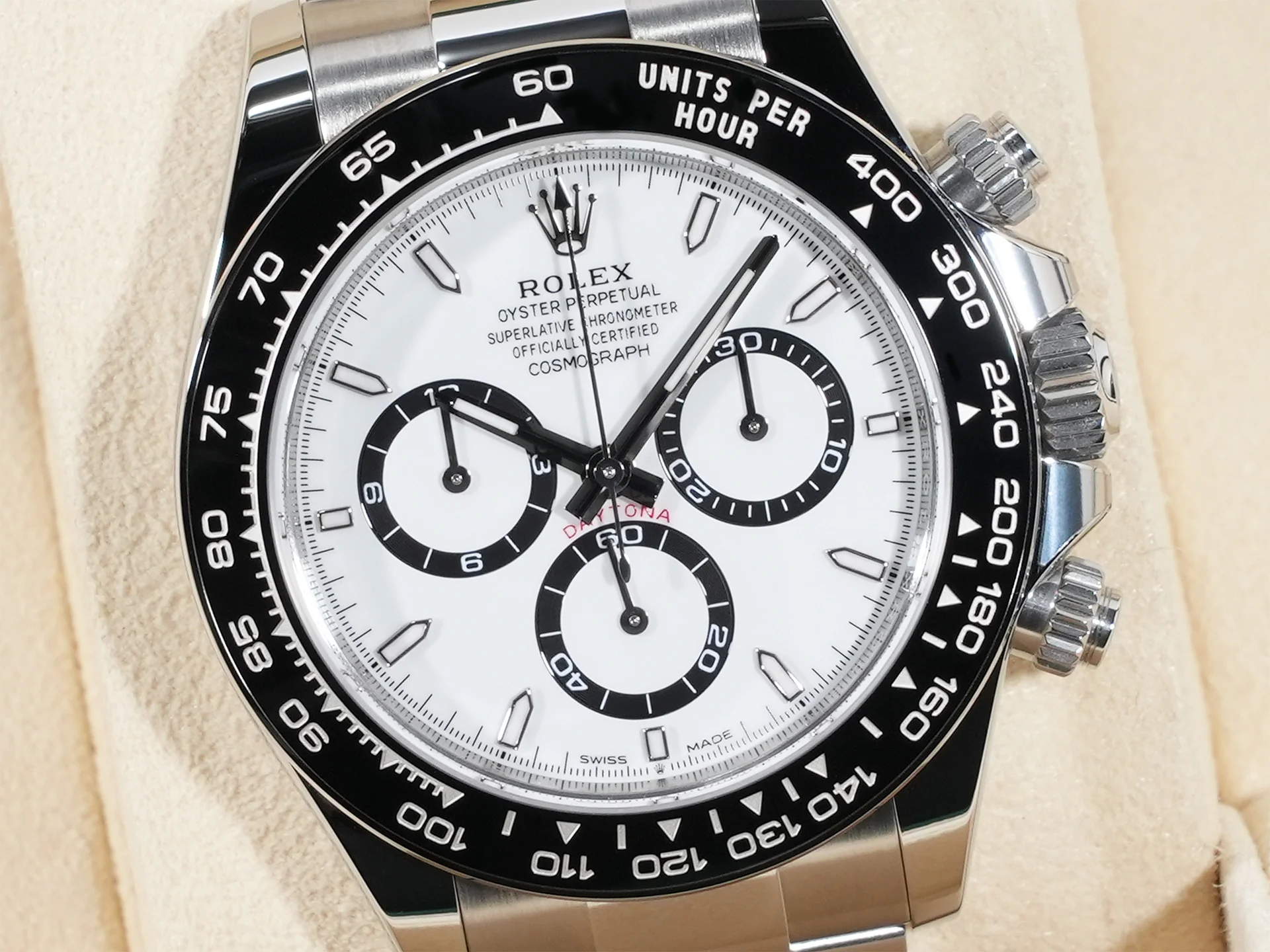 ロレックス デイトナ Ref.126500LN ステンレススチール ホワイト文字盤 - Image 3