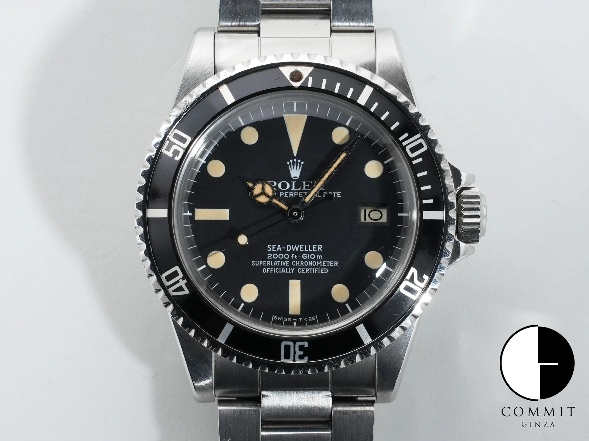 ロレックス シードゥエラー Ref.1665 ステンレススチール ブラック文字盤 中古 2xwxdosm