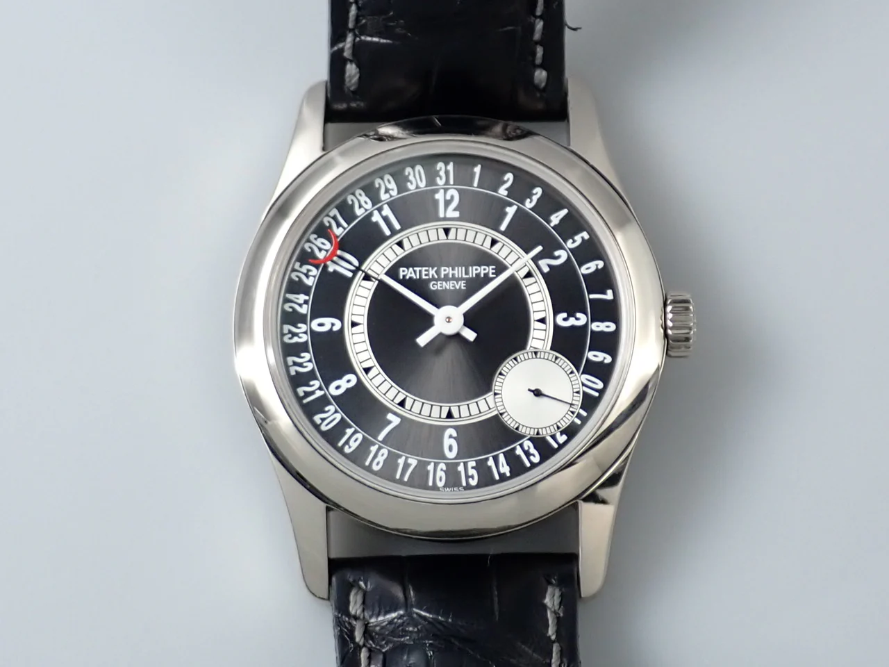 パテックフィリップ カラトラバ Ref.6000G-010 ホワイトゴールド グレー文字盤 - Image 2