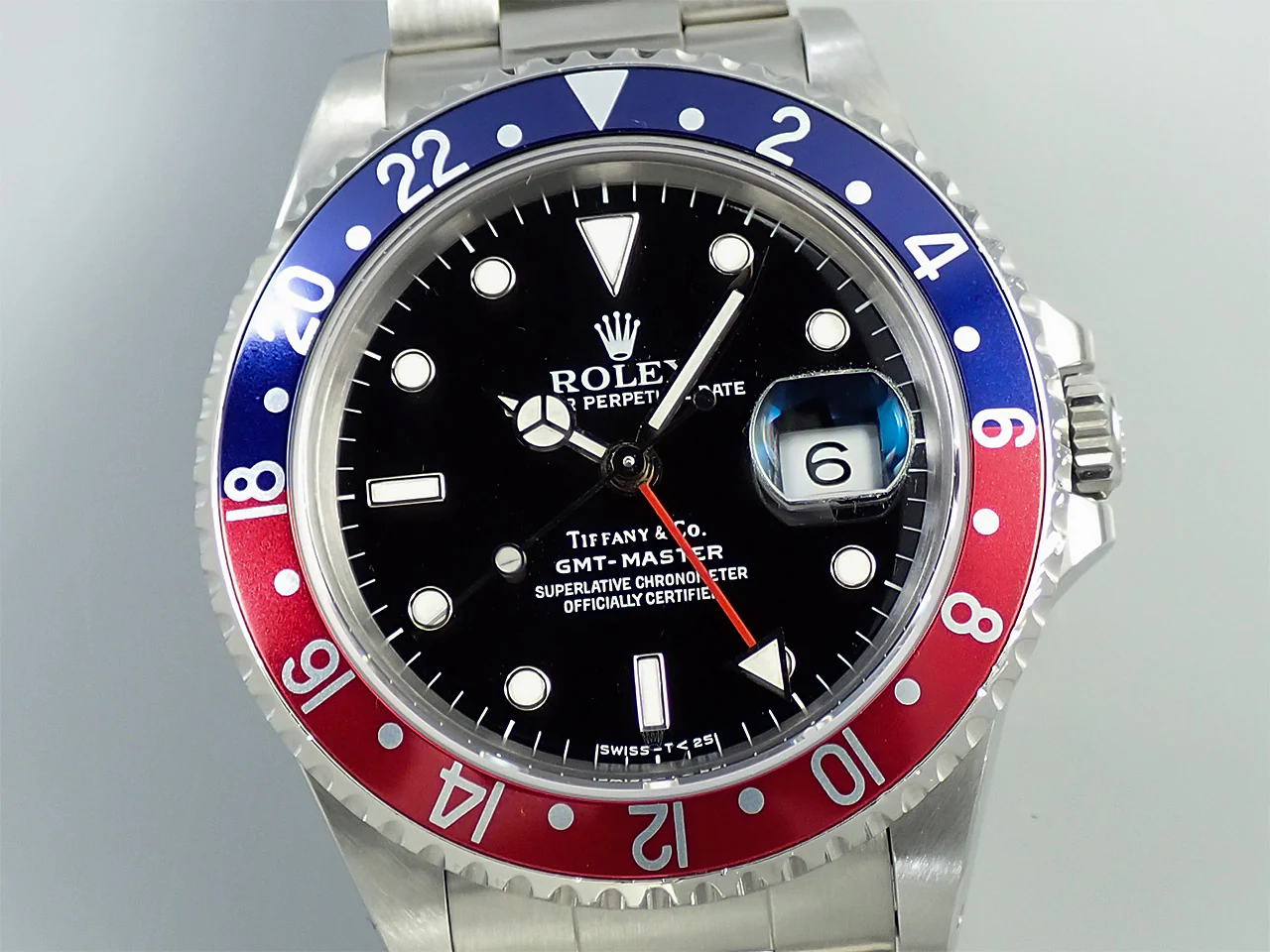 ロレックス GMTマスター Ref.16700 ステンレススチール ブラック文字盤 オイスターブレスレット - Image 3