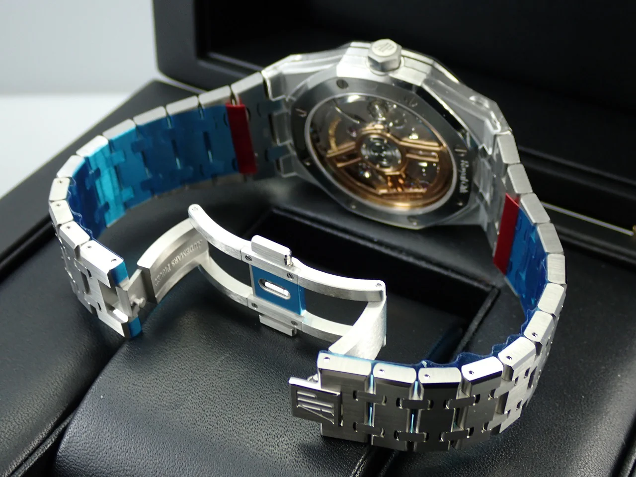 オーデマピゲ ロイヤルオーク Ref.15500ST.OO.1220ST.01 ステンレススチール ブルー文字盤 - Image 6