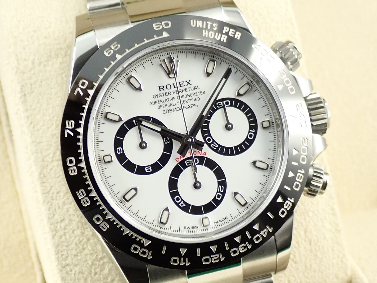 ロレックス デイトナ Ref.116500LN ステンレススチール ホワイト文字盤 - Image 3