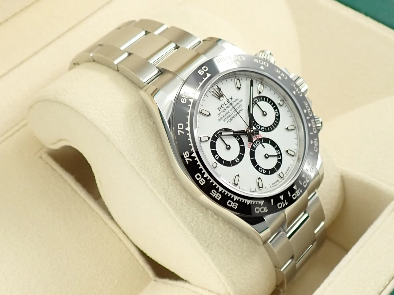 ロレックス デイトナ Ref.116500LN ステンレススチール ホワイト文字盤 - Image 4
