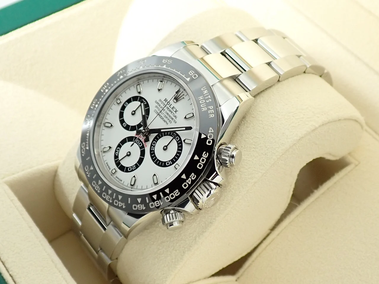 ロレックス デイトナ Ref.116500LN ステンレススチール ホワイト文字盤 - Image 5