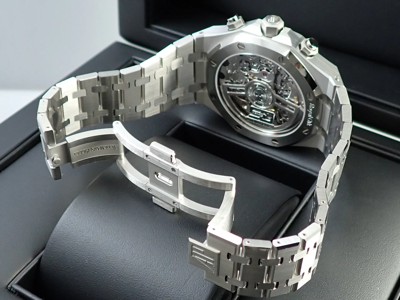 オーデマピゲ ロイヤルオーク クロノグラフ 50周年記念 Ref.26240ST.OO.1320ST.03 ステンレススチール シルバー文字盤 - Image 6