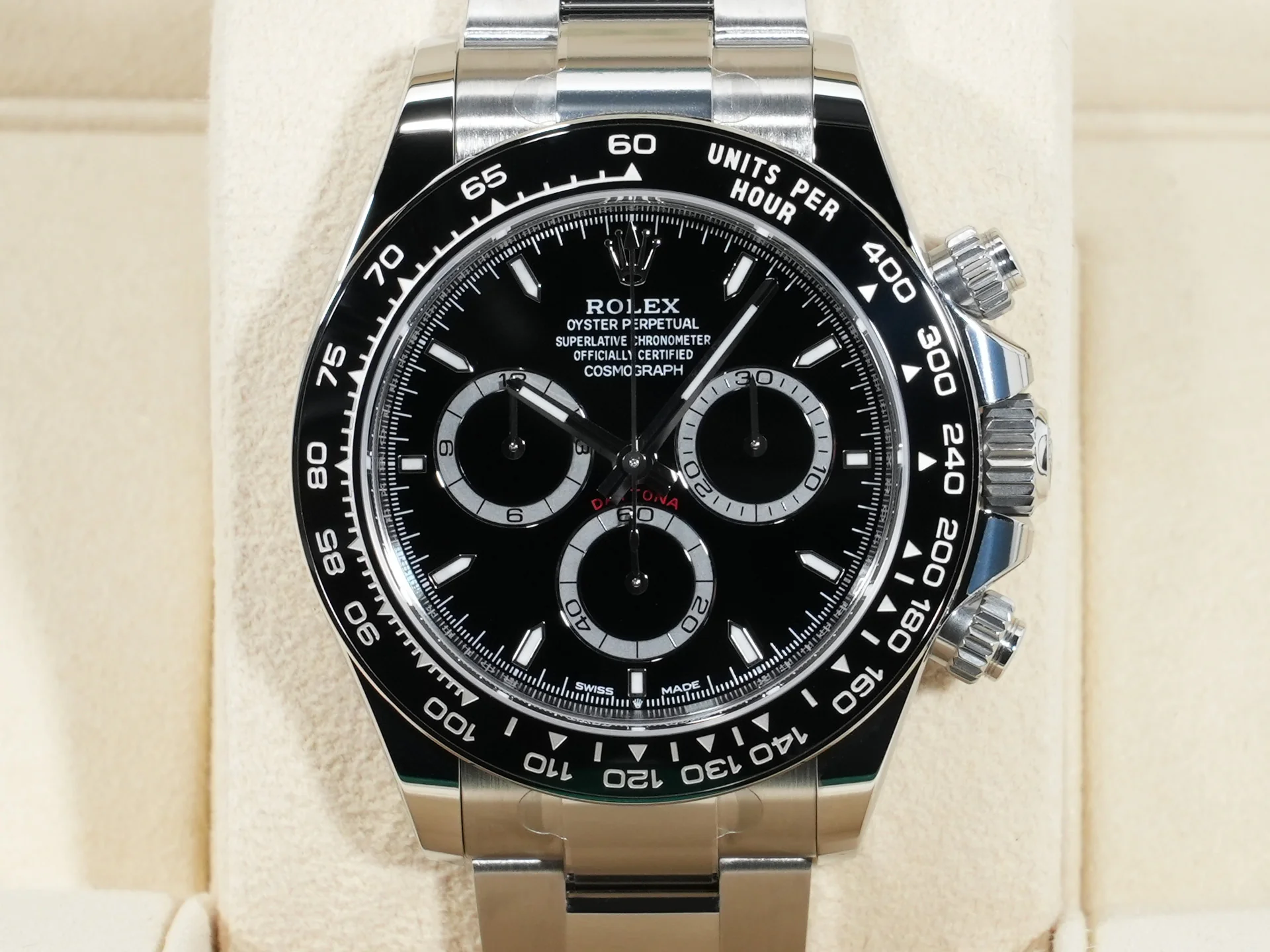ロレックス デイトナ Ref.126500LN ステンレススチール ブラック文字盤 - Image 2