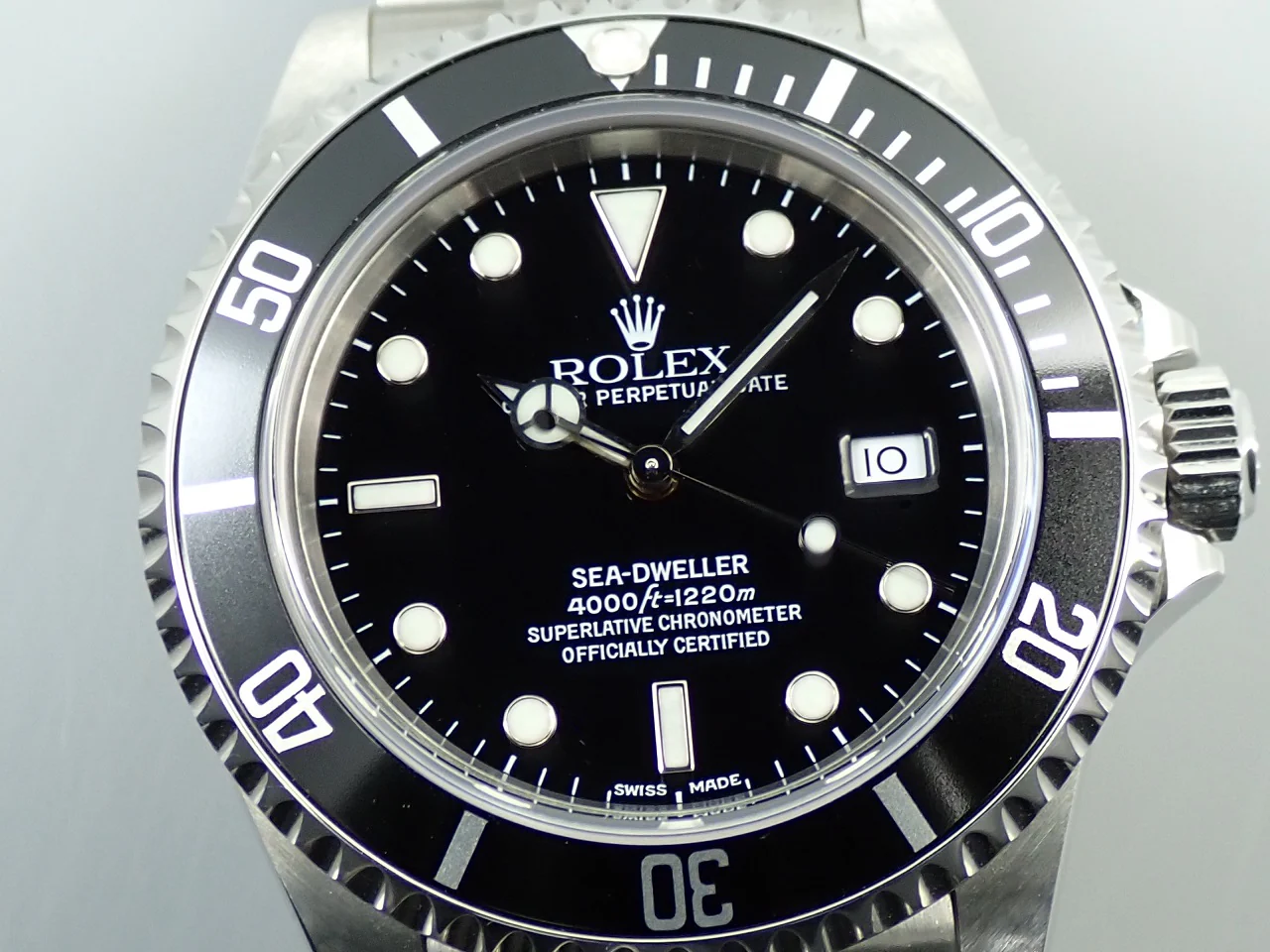 ロレックス シードゥエラー Ref.16600 ステンレススチール ブラック文字盤 - Image 3