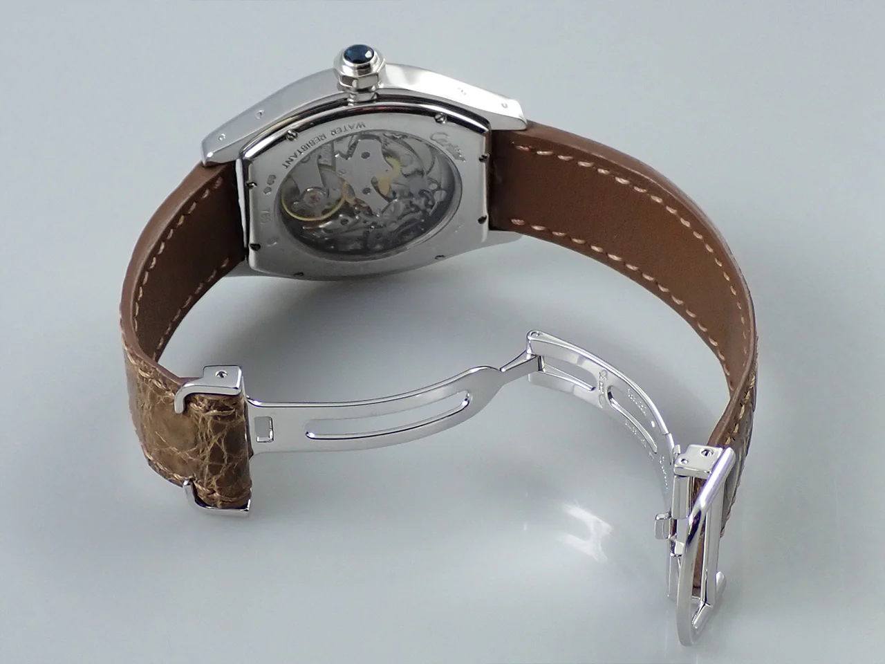 カルティエ トーチュ ワンプッシュクロノグラフ Ref.2714 シルバー文字盤 中古 32M37A33 - Image 7