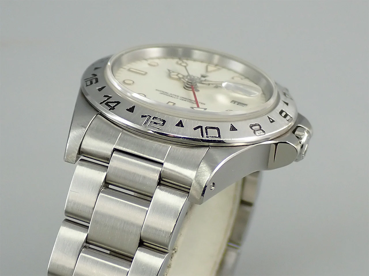 ロレックス エクスプローラーII Ref.16550 ステンレススチール アイボリー文字盤 - Image 6