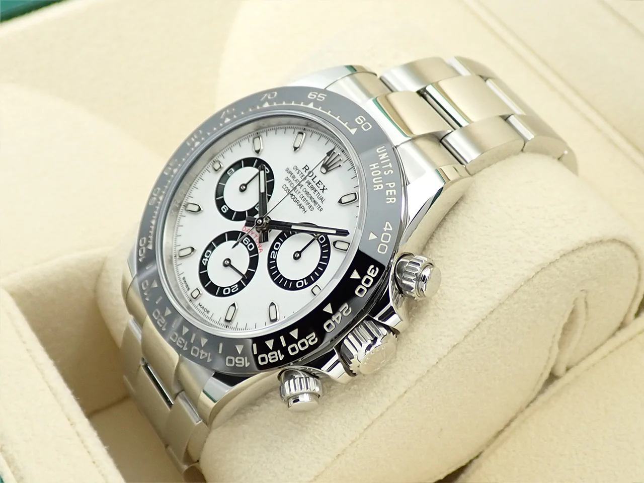ロレックス デイトナ Ref.116500LN ステンレススチール ホワイト文字盤 - Image 4