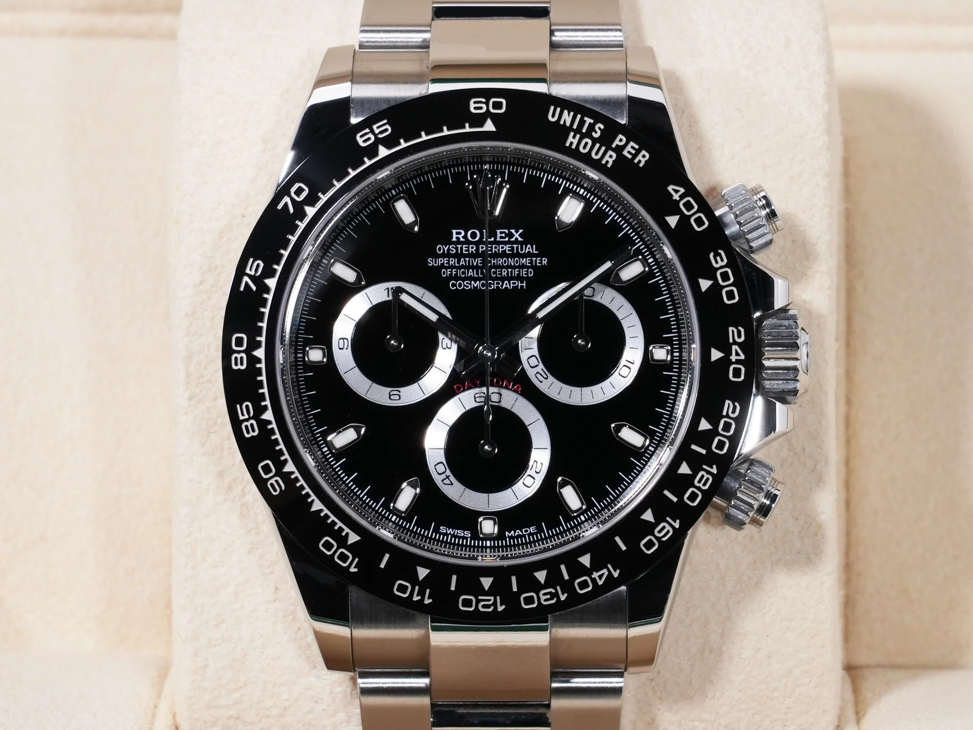 ロレックス デイトナ Ref.116500LN ステンレススチール ブラック文字盤 - Image 2