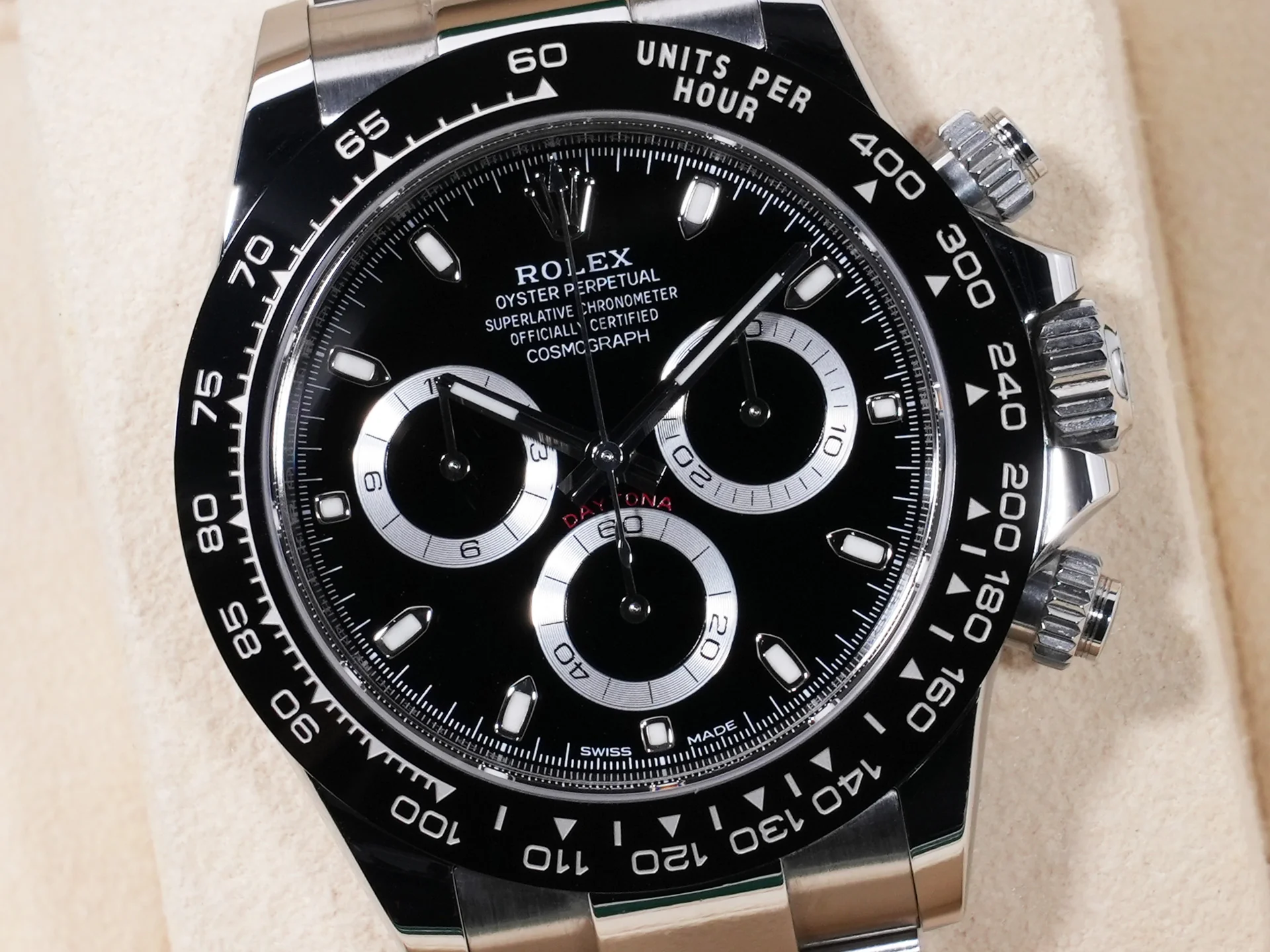 ロレックス デイトナ Ref.116500LN ステンレススチール ブラック文字盤 - Image 3