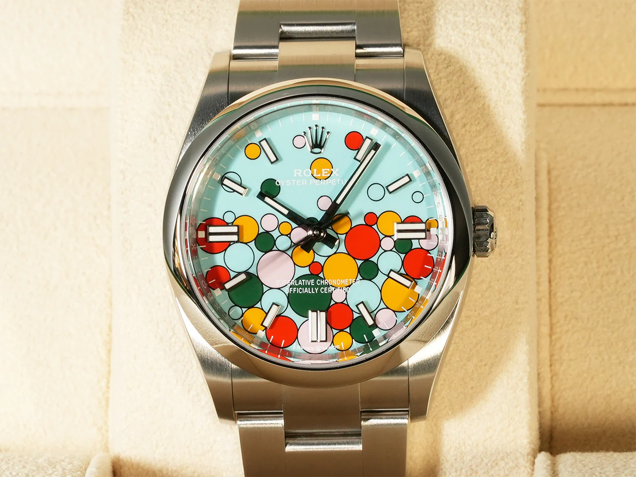 ロレックス オイスターパーペチュアル36 Ref.126000 ステンレススチール セレブレーションモチーフ文字盤 - Image 2