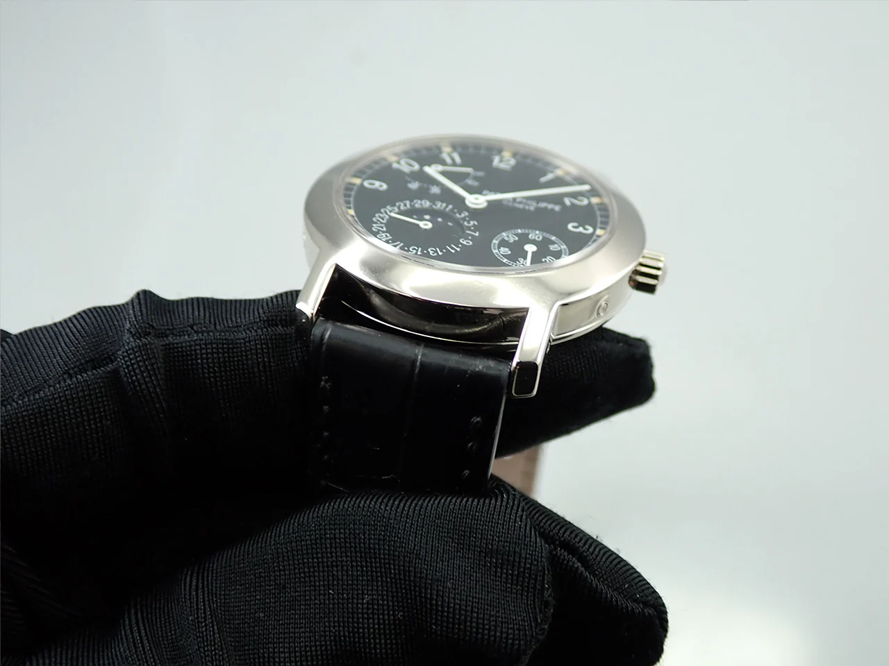 パテックフィリップ プチコンプリケーション Ref.5055G-001 ホワイトゴールド ブラック文字盤 - Image 6