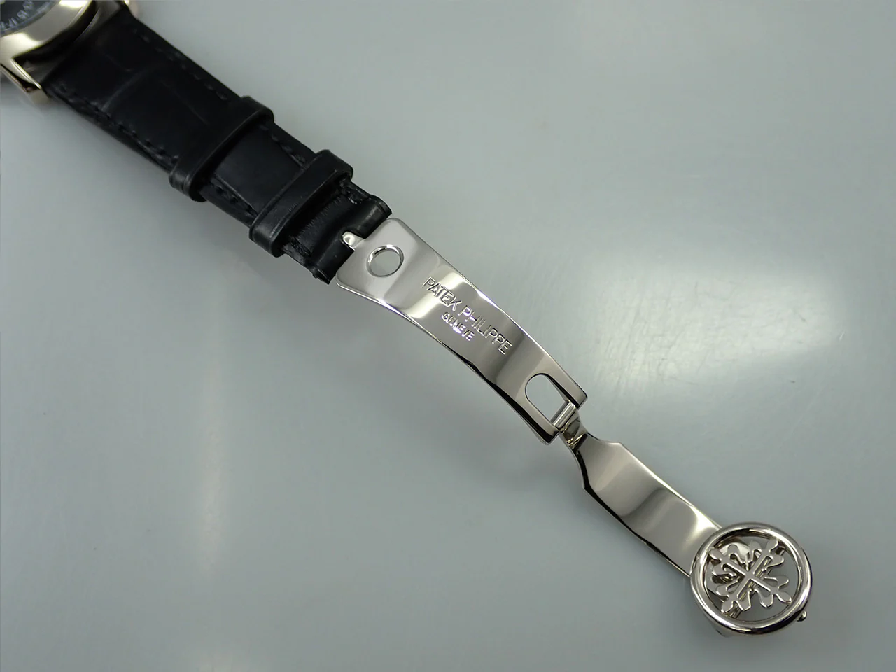 パテックフィリップ プチコンプリケーション Ref.5055G-001 ホワイトゴールド ブラック文字盤 - Image 8
