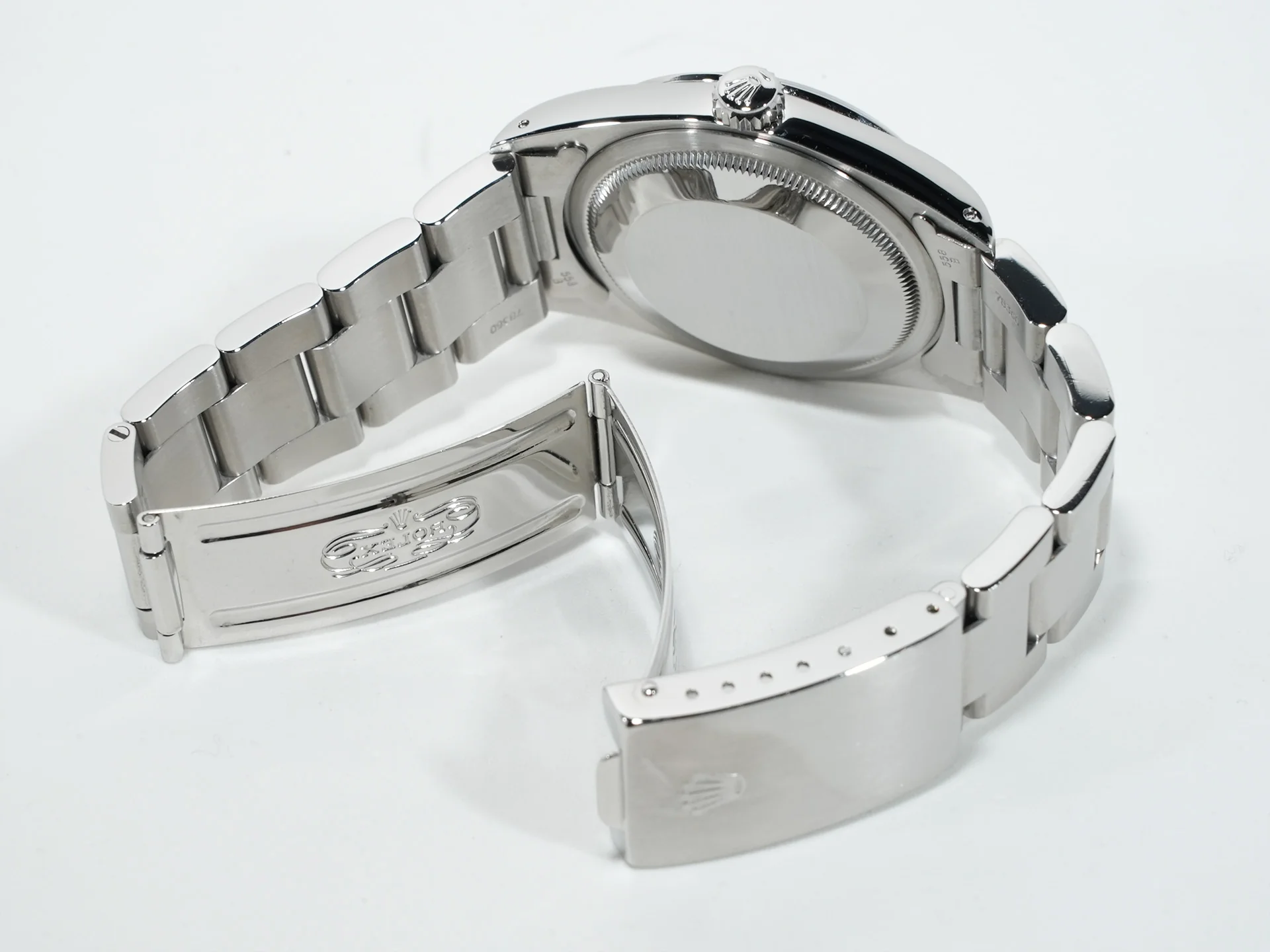 ロレックス エクスプローラーI Ref.14270 ステンレススチール ブラック文字盤 オイスターブレスレット 中古 35k5397k - Image 8