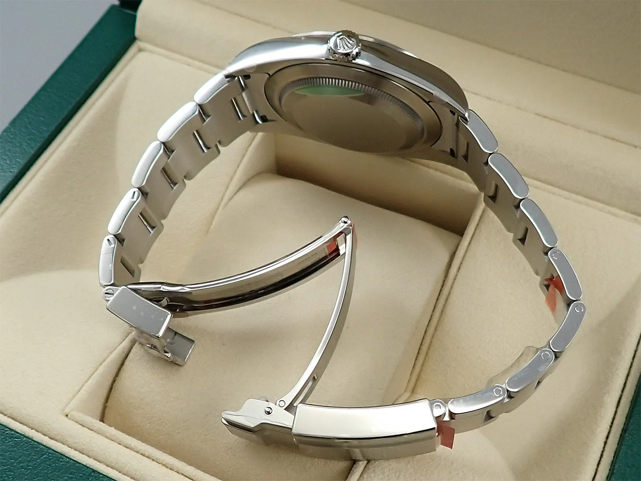 ロレックス エクスプローラーI 鏡面ブラックアウト Ref.214270 ステンレススチール ブラック文字盤 - Image 7