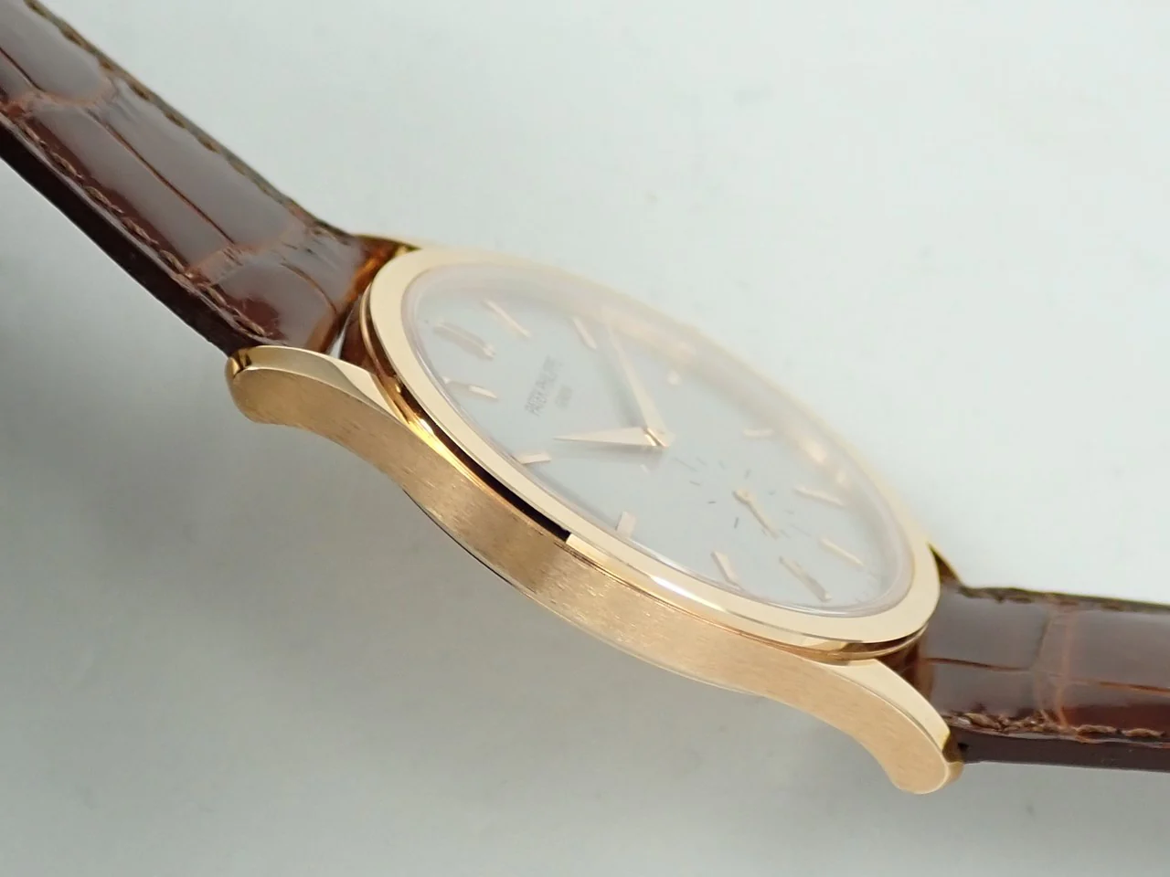パテックフィリップ カラトラバ Ref.5196R-001 ローズゴールド シルバー文字盤 - Image 5