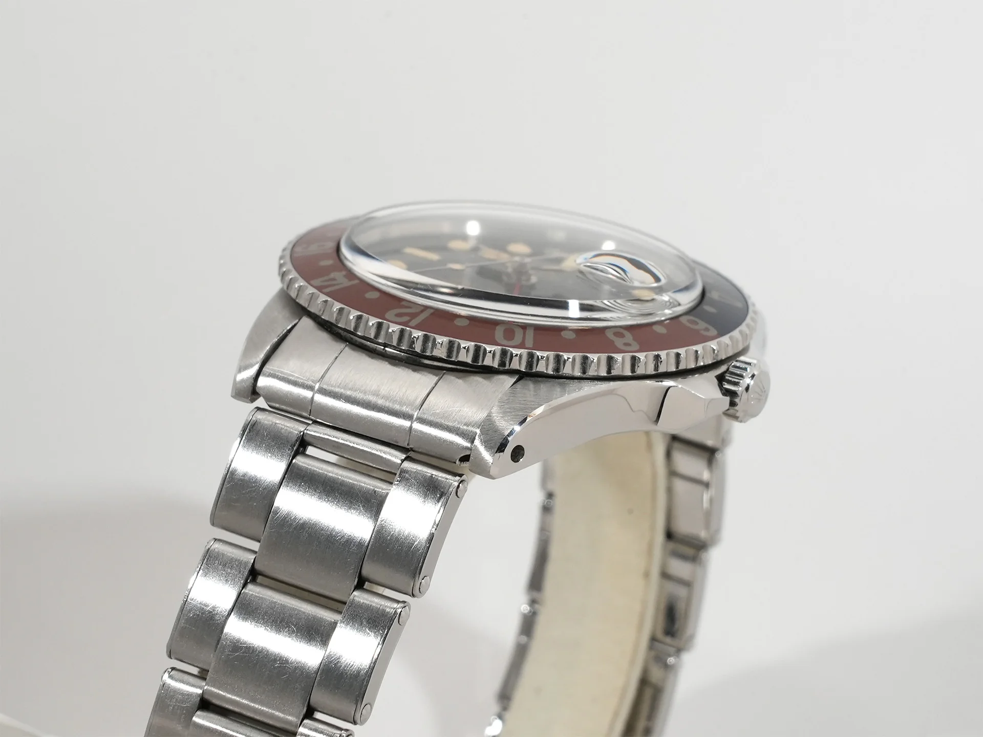 ロレックス GMTマスター Ref.1675M ステンレススチール ブラック文字盤 オイスターブレスレット - Image 6